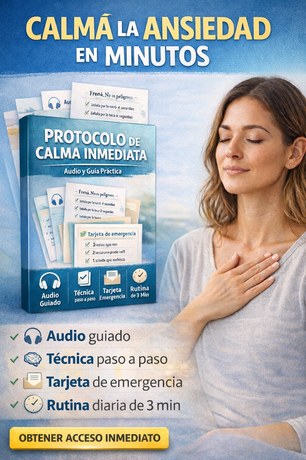 Kit de Emergencia: Calmá el pánico en 3 minutos