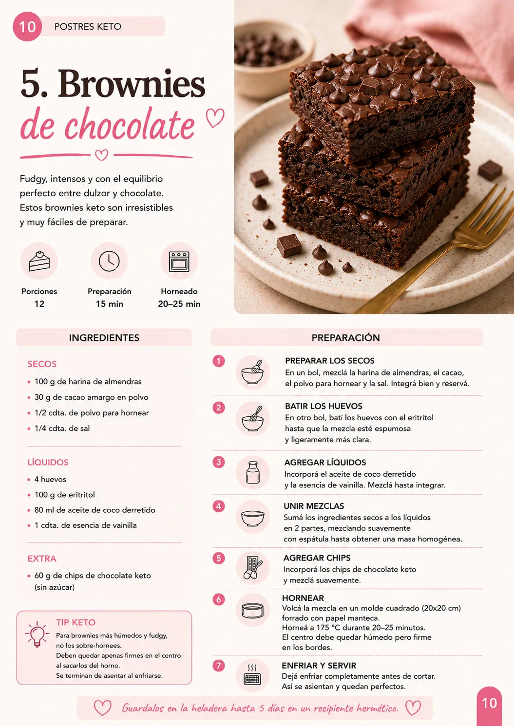 Postres Keto