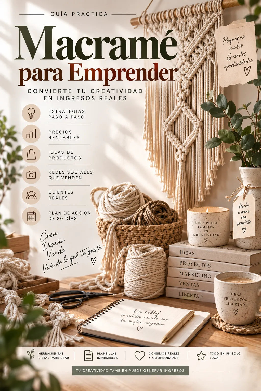 Macramé para Emprender