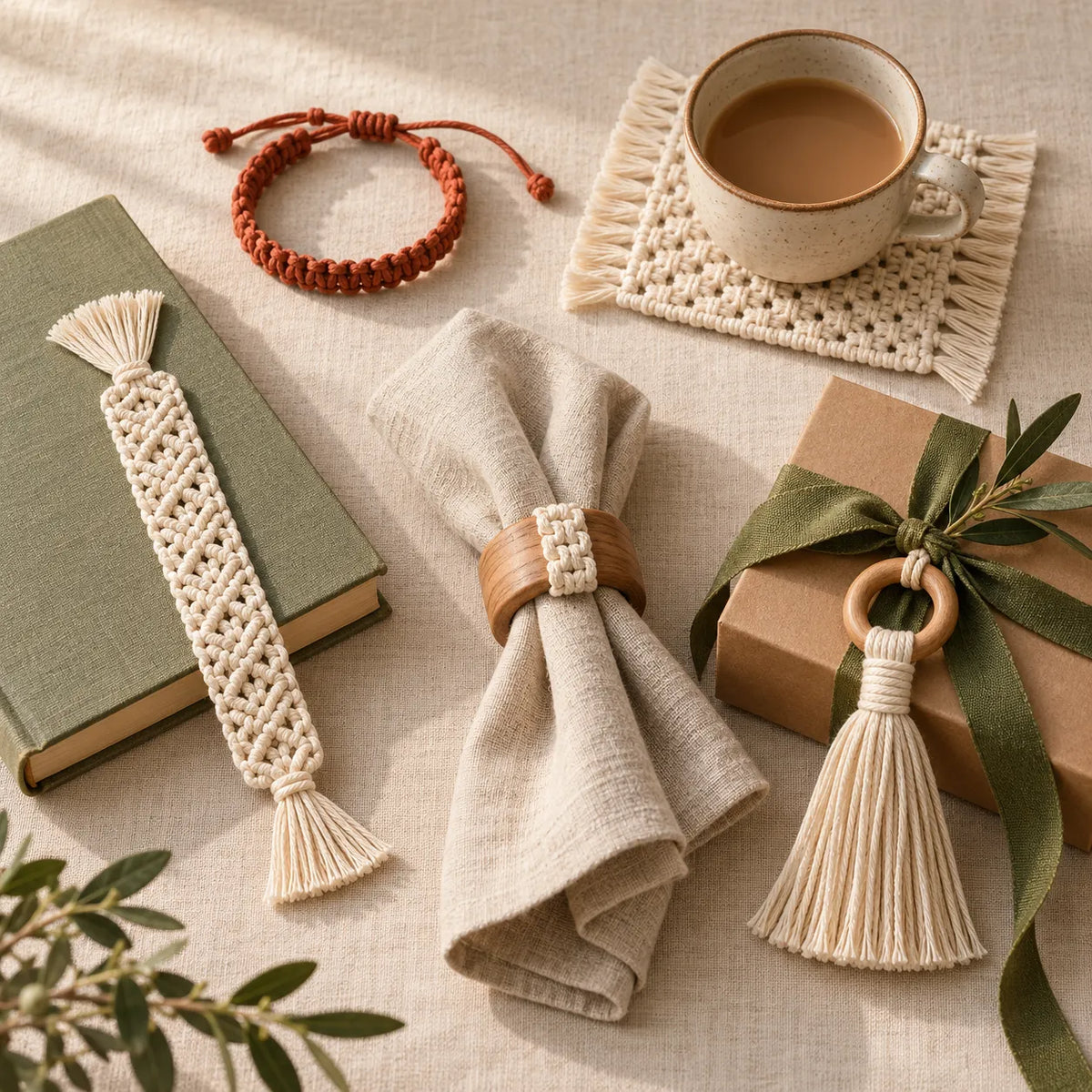 Macramé para regalar: 5 proyectos pequeños