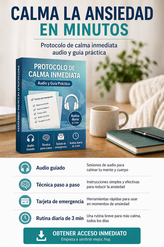Kit de Emergencia: Calmá el pánico en 3 minutos