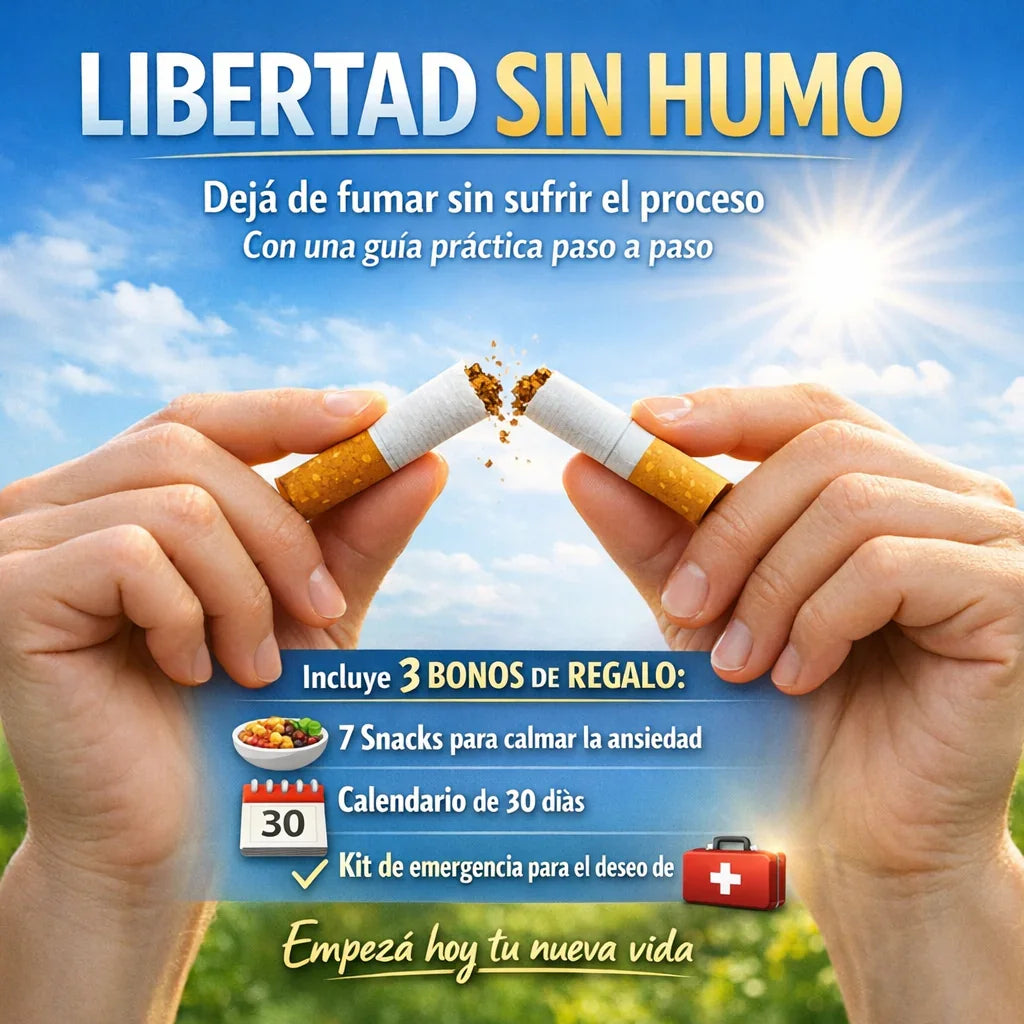 Libertad Sin Humo: Dejá de fumar sin sufrir y recuperá tu vida
