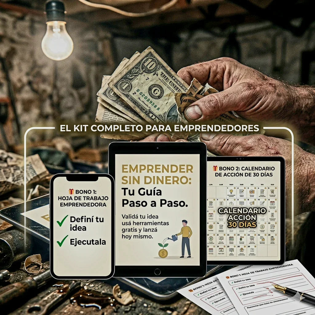 Tu primer negocio digital — sin plata, sin excusas, sin vueltas
